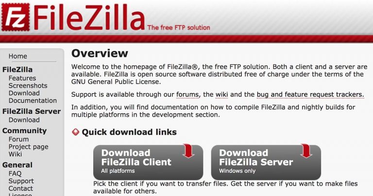 filezilla ftp mac download